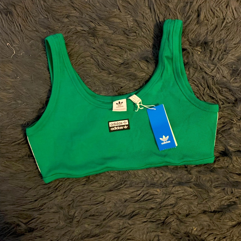 NWT adidas crop top size XL